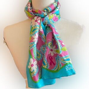 Vintage Lilli Pulitzer Silk Scarf